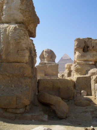 The Sphinx and the Pyramids, Cairo